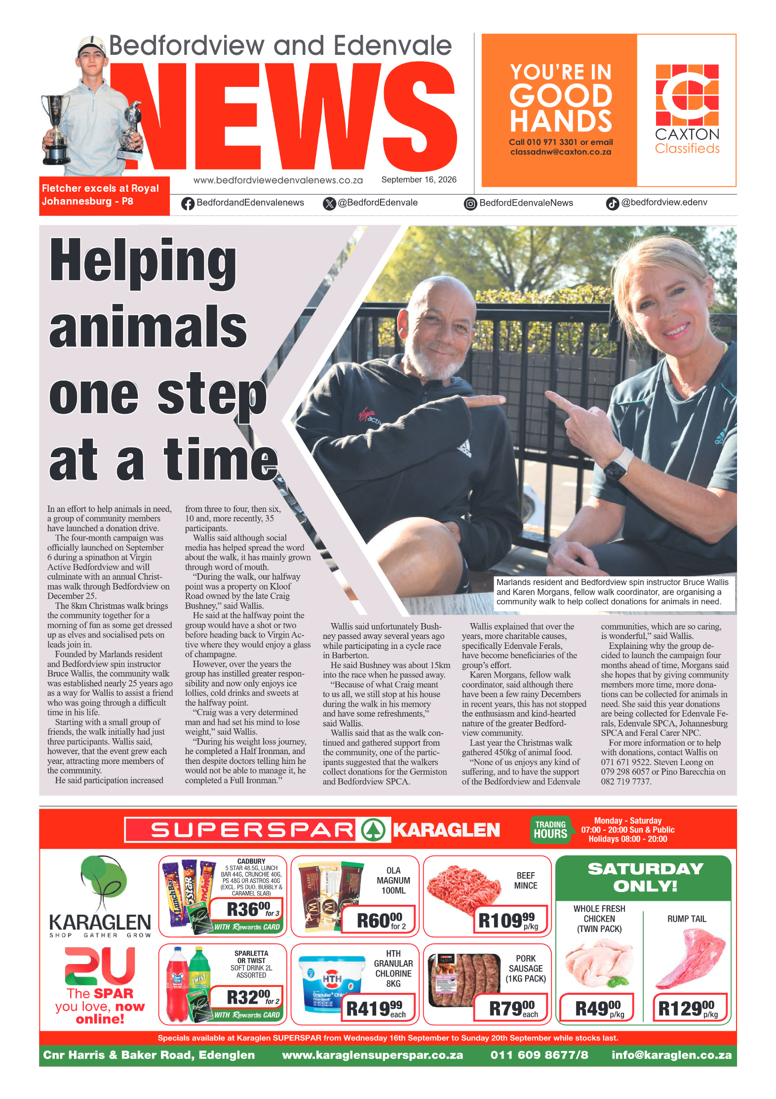 Bedfordview and Edenvale 12 September 2026 page 1