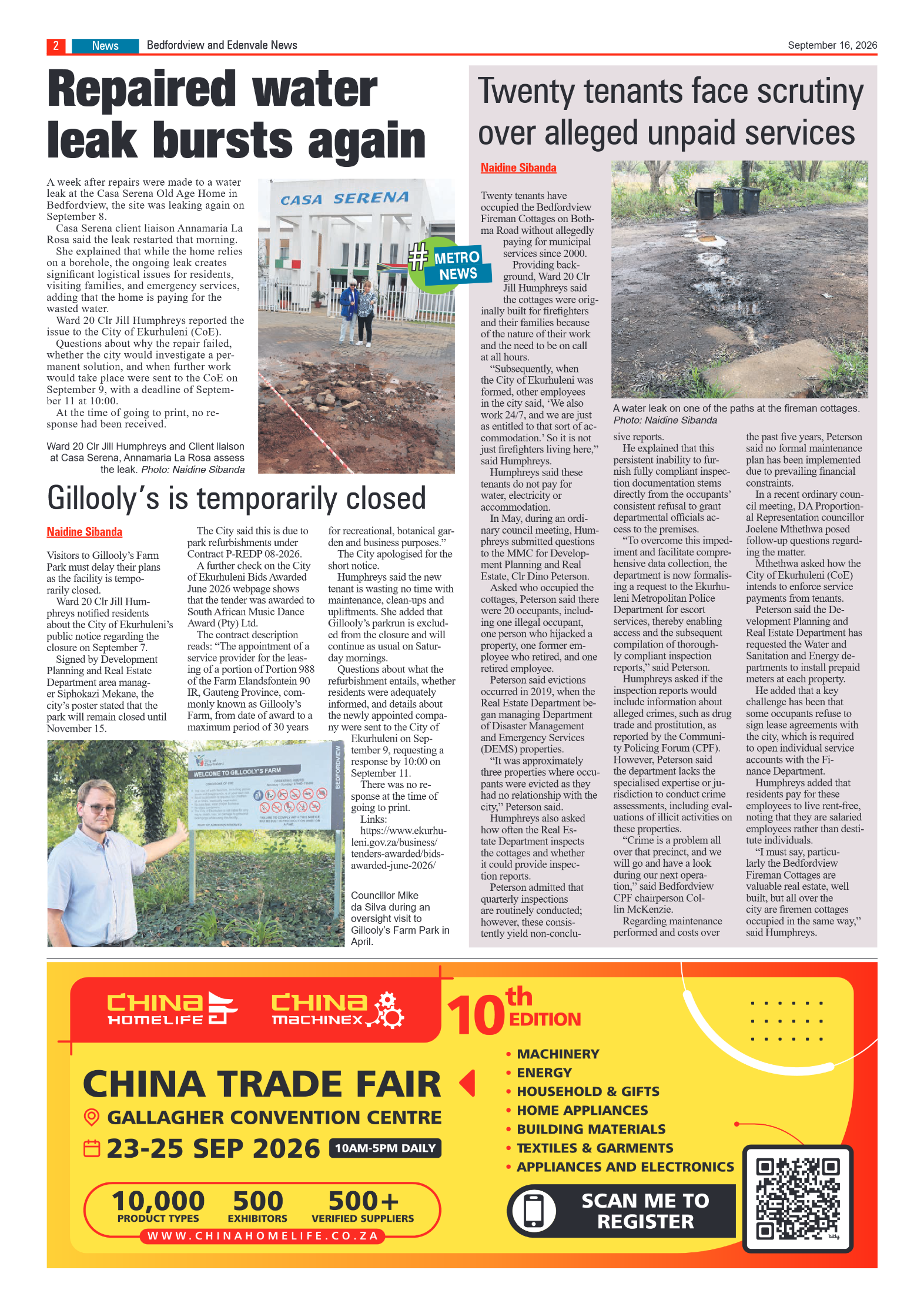Bedfordview and Edenvale 12 September 2026 page 2