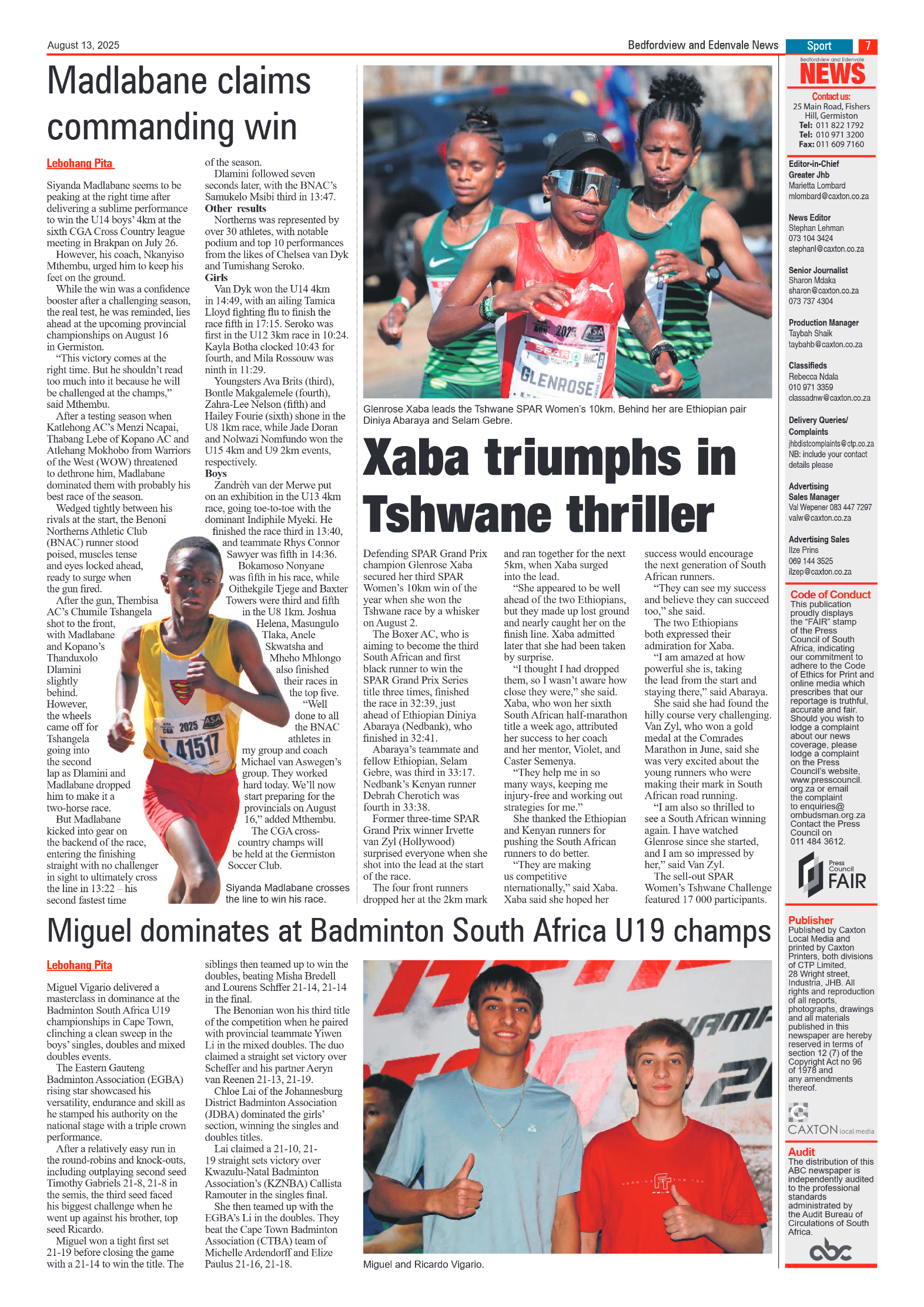 Bedfordview and Edenvale 13 August 2025 page 9
