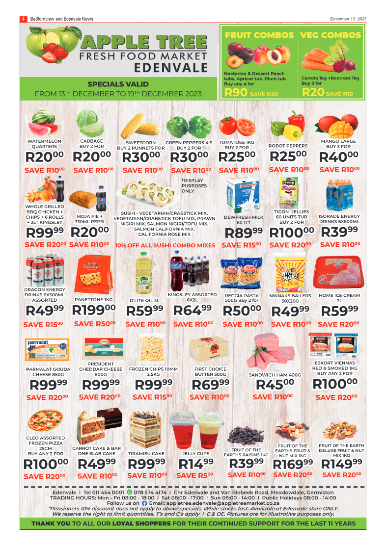 Bedfordview and Edenvale 13 December 2023 page 4