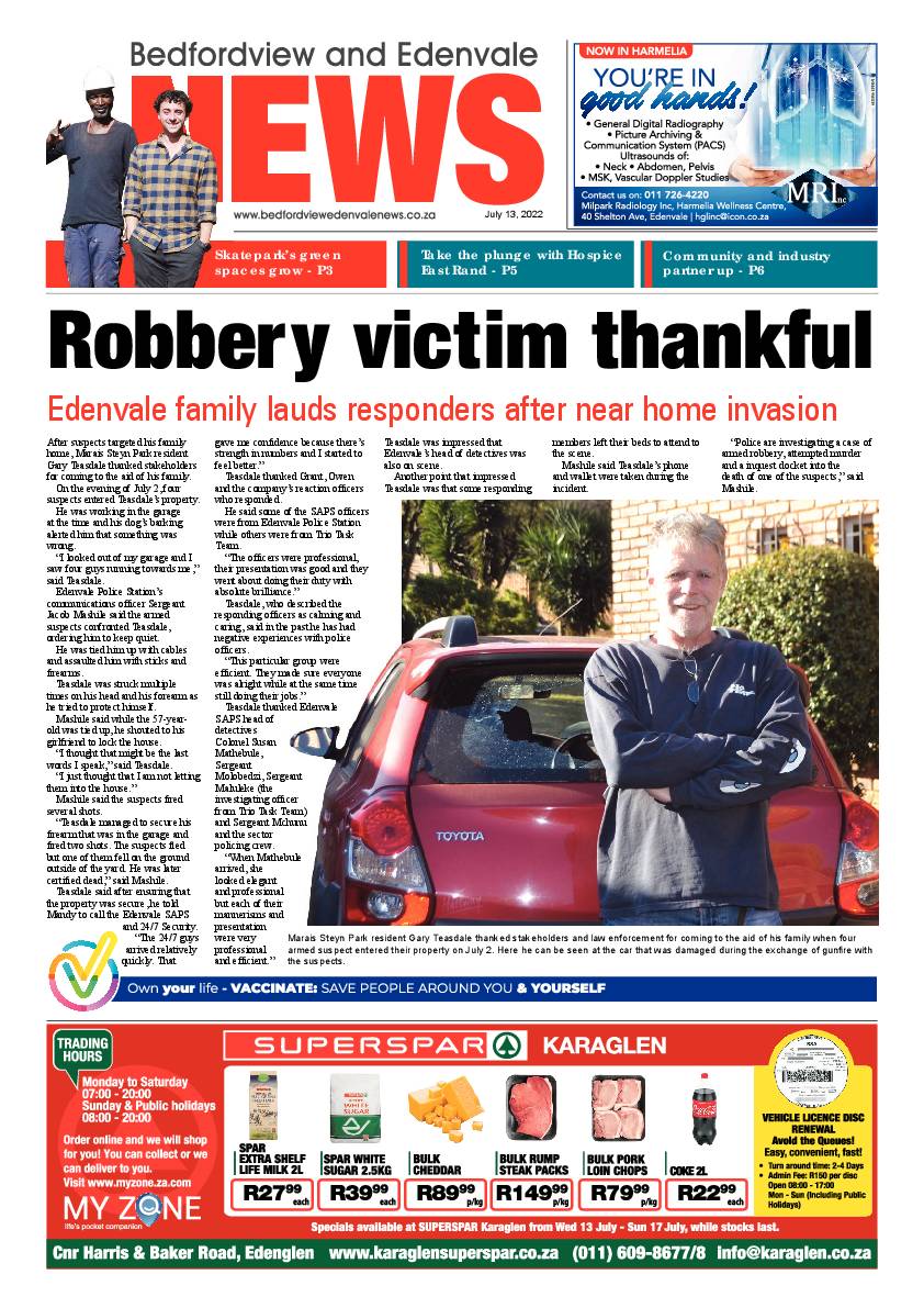 Bedfordview and Edenvale 13 July 2022 page 1