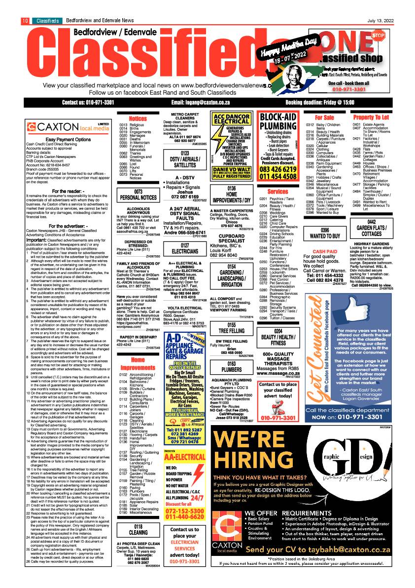 Bedfordview and Edenvale 13 July 2022 page 10