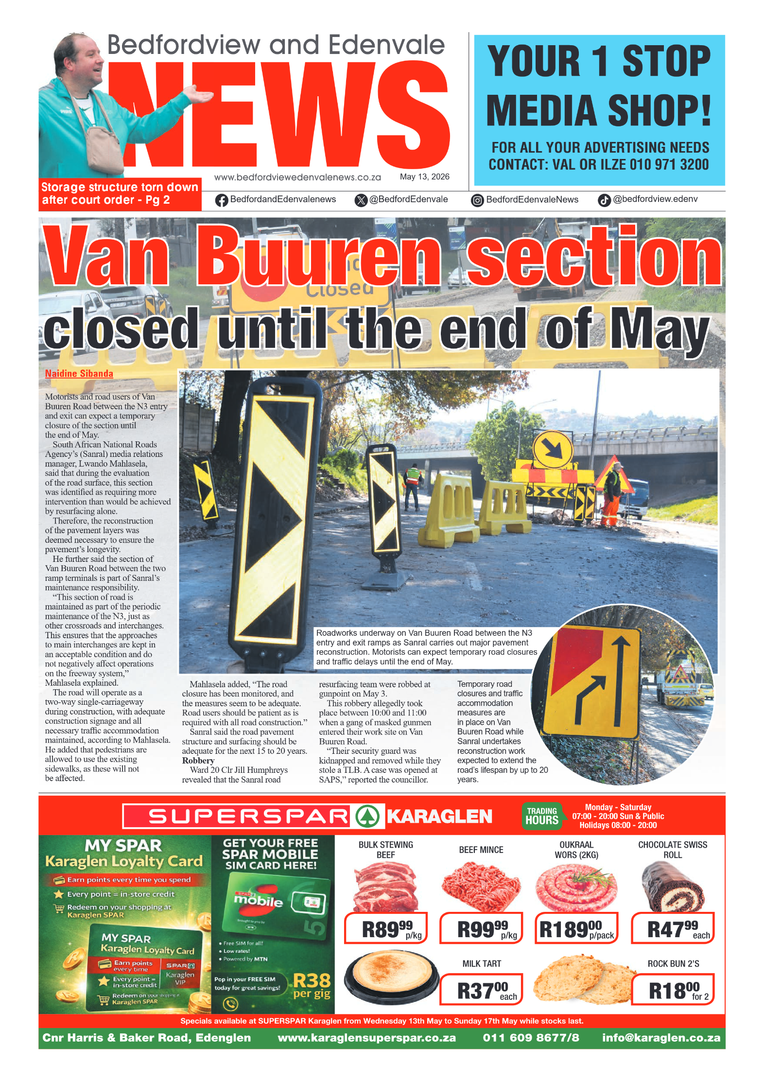 Bedfordview and Edenvale 13 May 2026 page 3