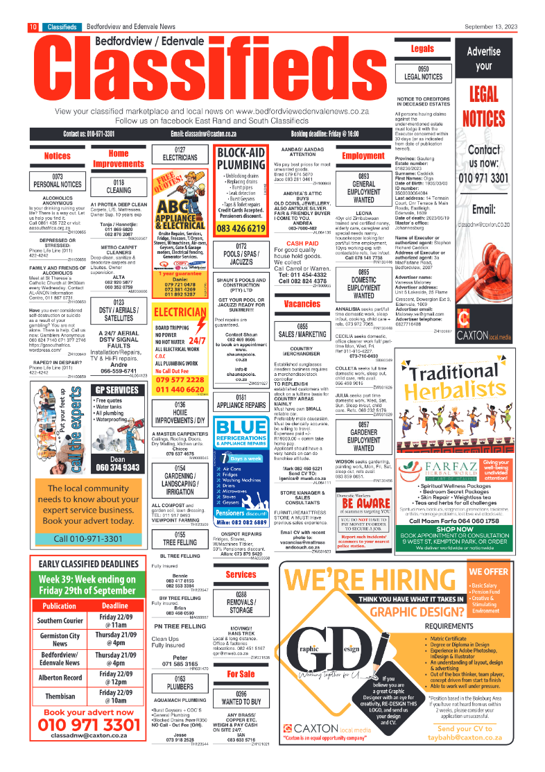 Bedfordview and Edenvale 13 September 2023 page 10