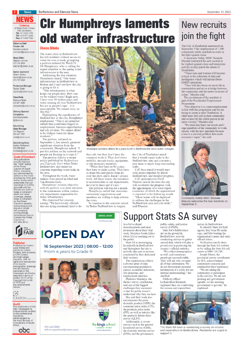 Bedfordview and Edenvale 13 September 2023 page 2
