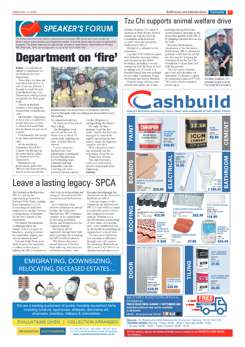 Bedfordview and Edenvale 13 September 2023 page 5