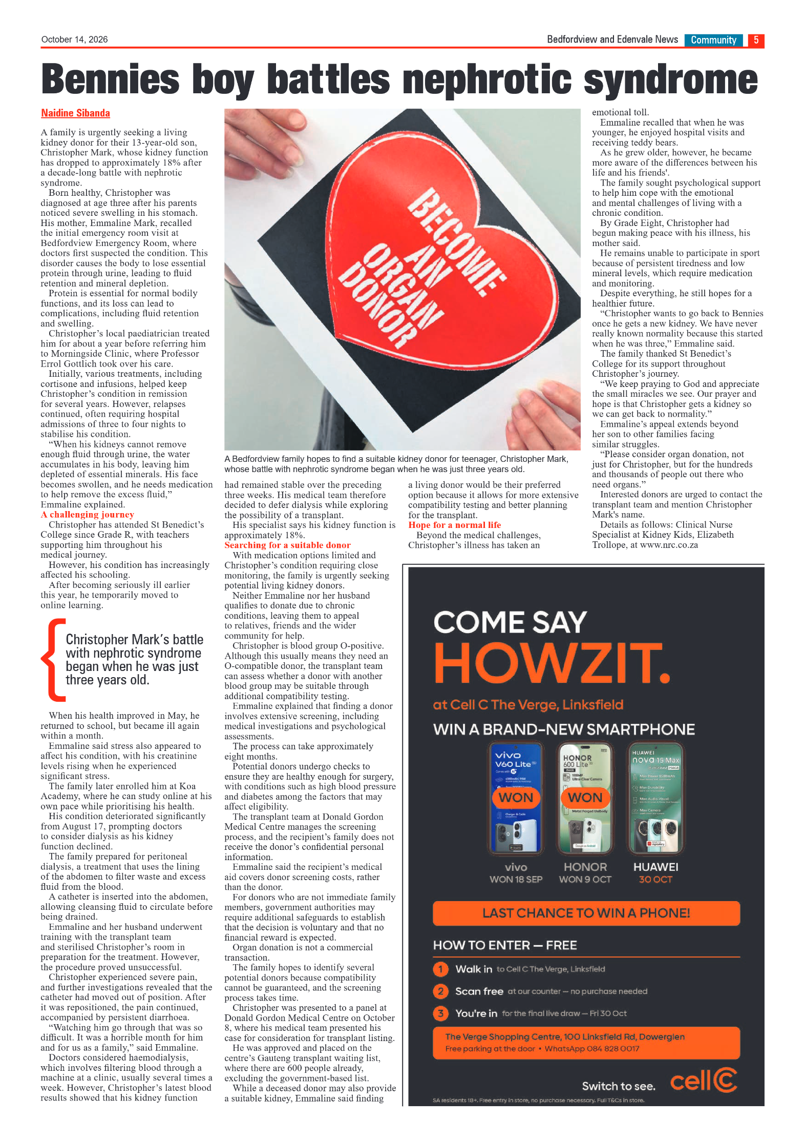 Bedfordview and Edenvale 14 October 2026 page 5