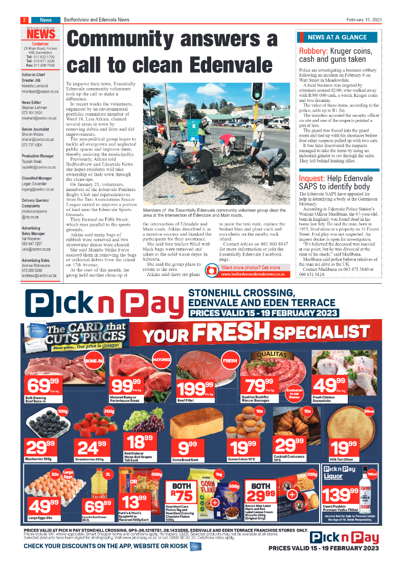Bedfordview and Edenvale 15 February 2023 page 2