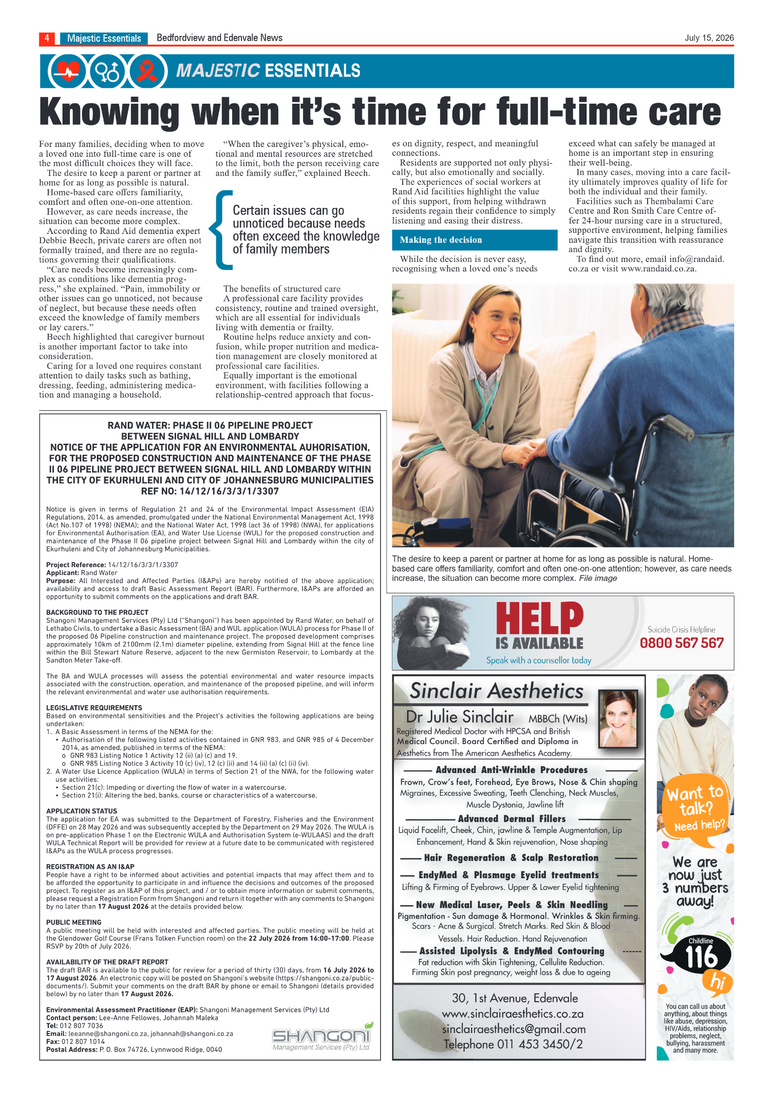 Bedfordview and Edenvale 15 July 2026 page 4