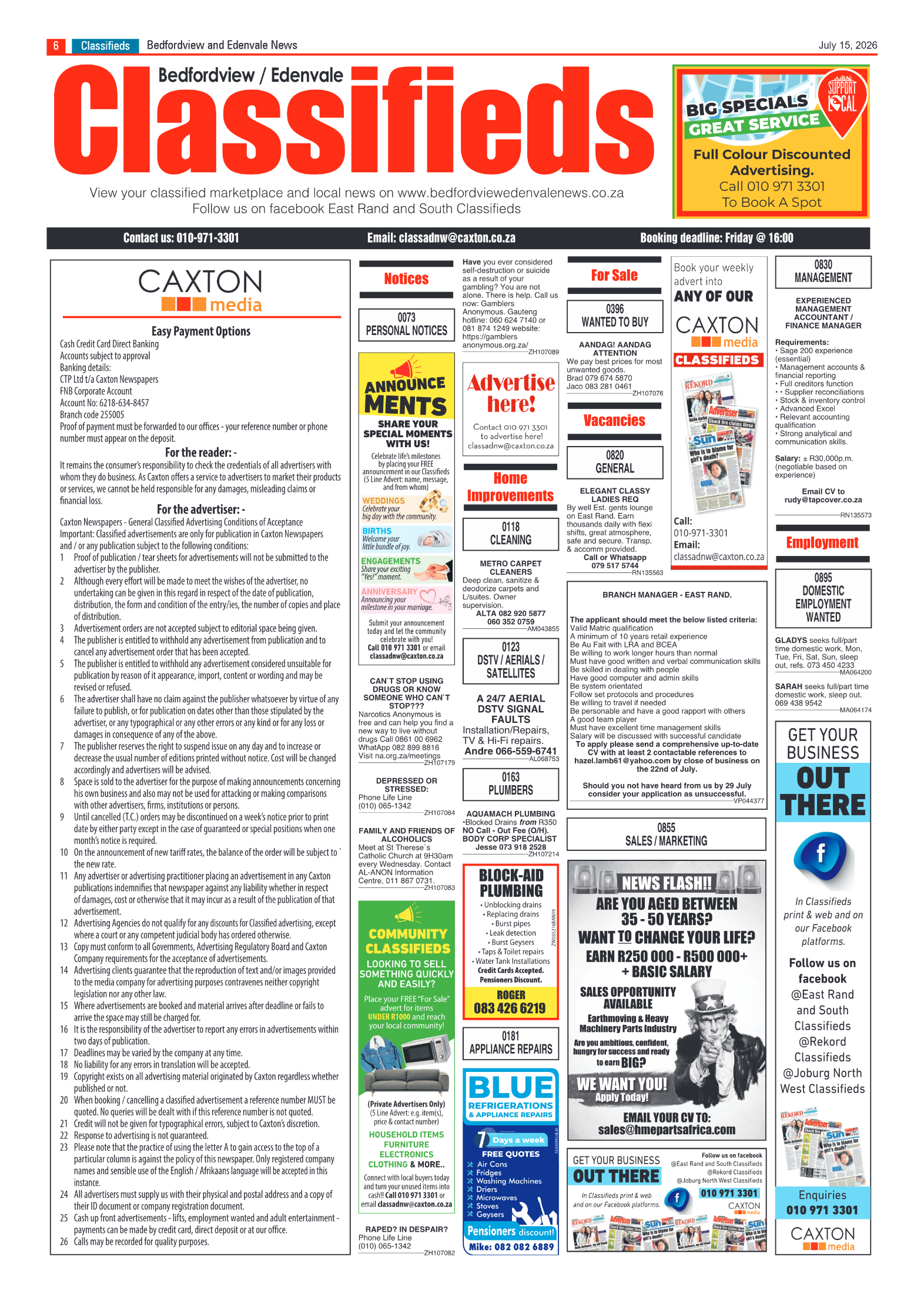 Bedfordview and Edenvale 15 July 2026 page 6