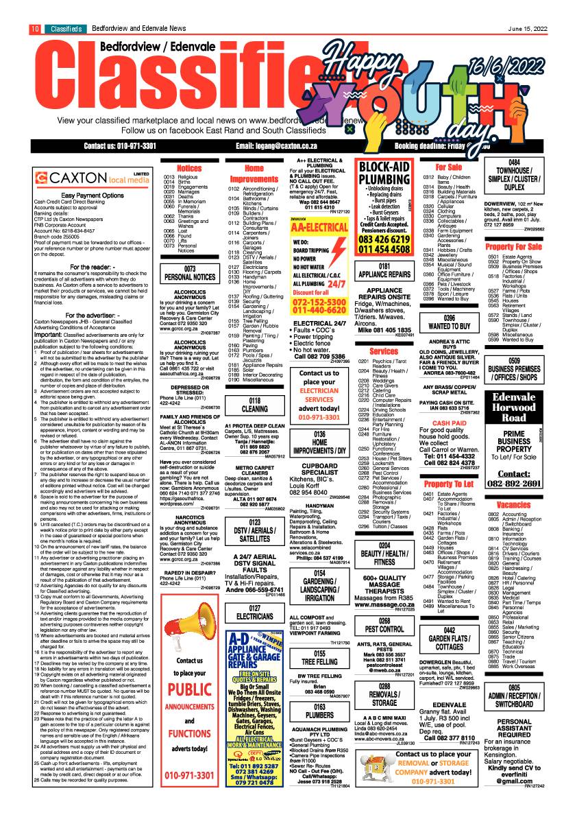 Bedfordview and Edenvale 15 June  2022 page 10
