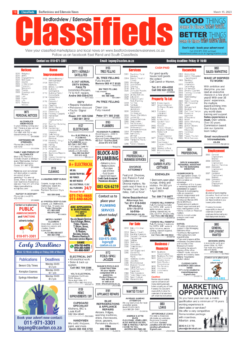 Bedfordview and Edenvale 15 March 2023 page 10