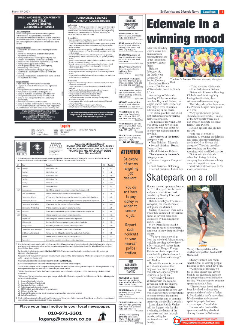 Bedfordview and Edenvale 15 March 2023 page 11