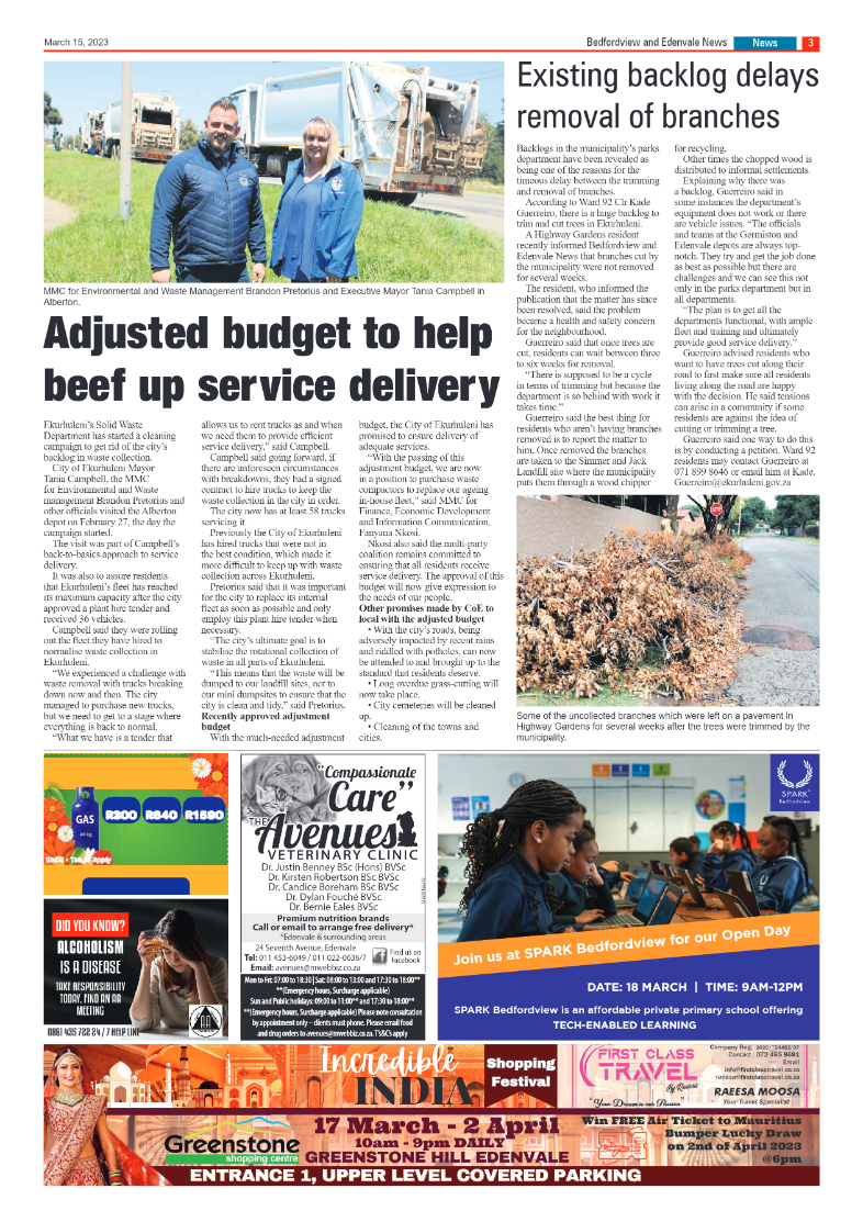 Bedfordview and Edenvale 15 March 2023 page 3