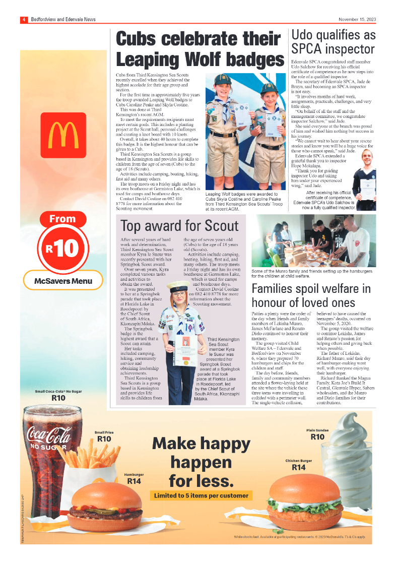 Bedfordview and Edenvale 15 November 2023 page 4