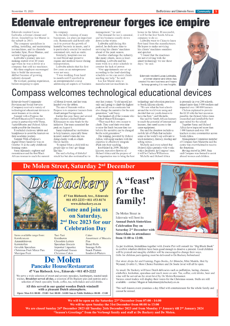 Bedfordview and Edenvale 15 November 2023 page 5