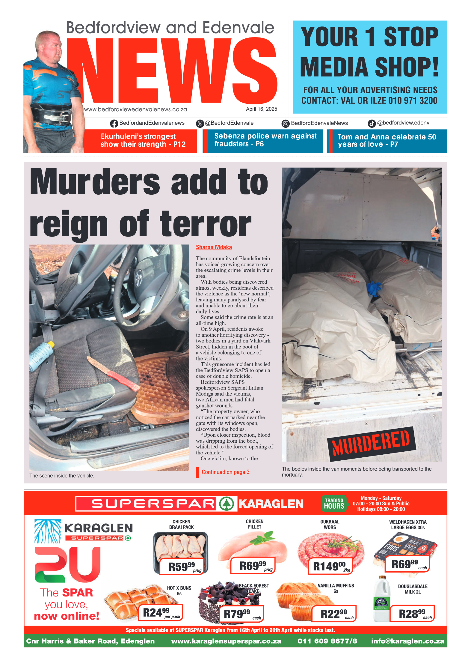 Bedfordview and Edenvale 16 April 2025 page 1