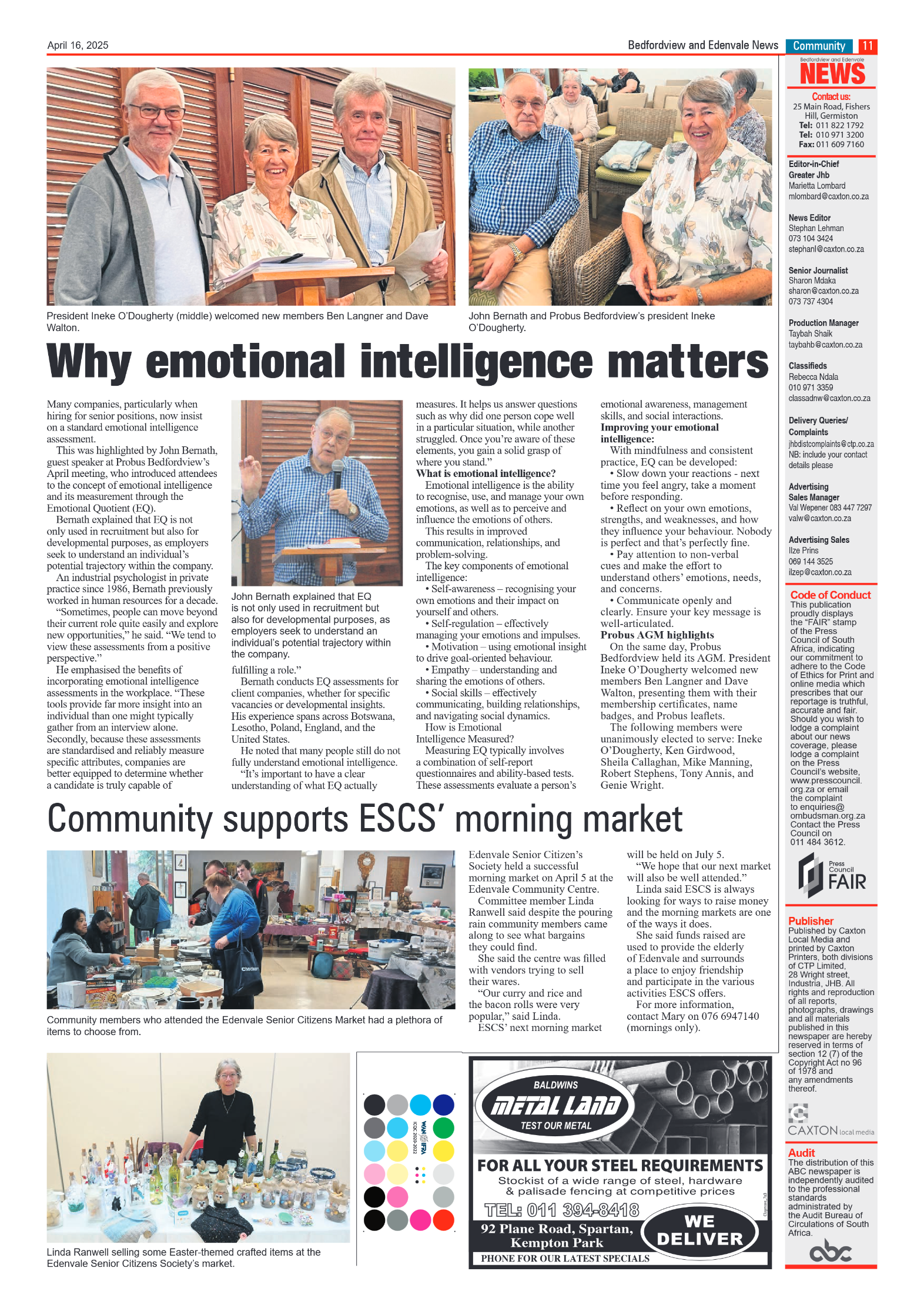 Bedfordview and Edenvale 16 April 2025 page 11