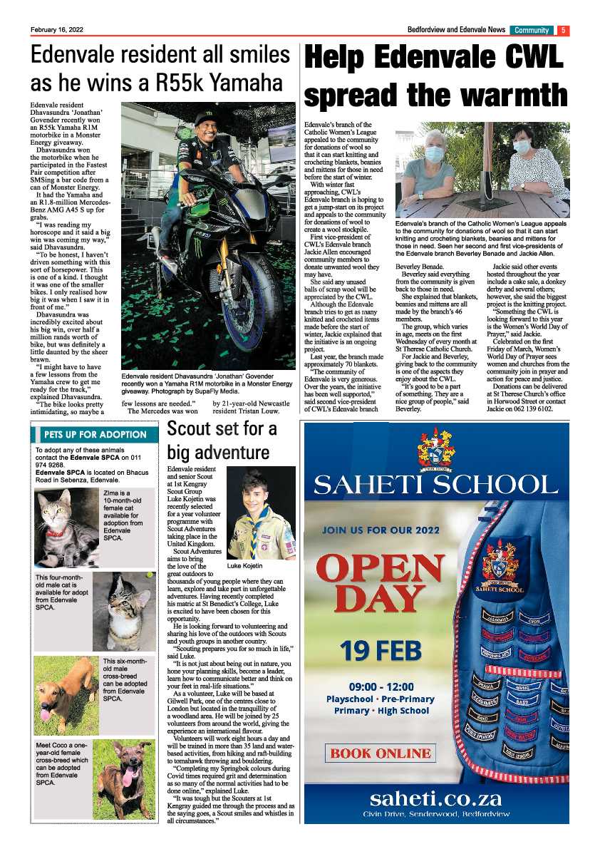 Bedfordview and Edenvale 16 February 2022 page 5