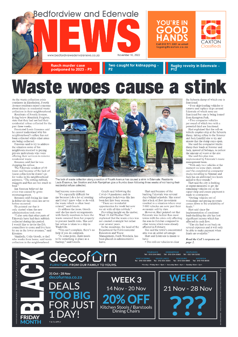 Bedfordview and Edenvale 16 Nov 2022 page 1