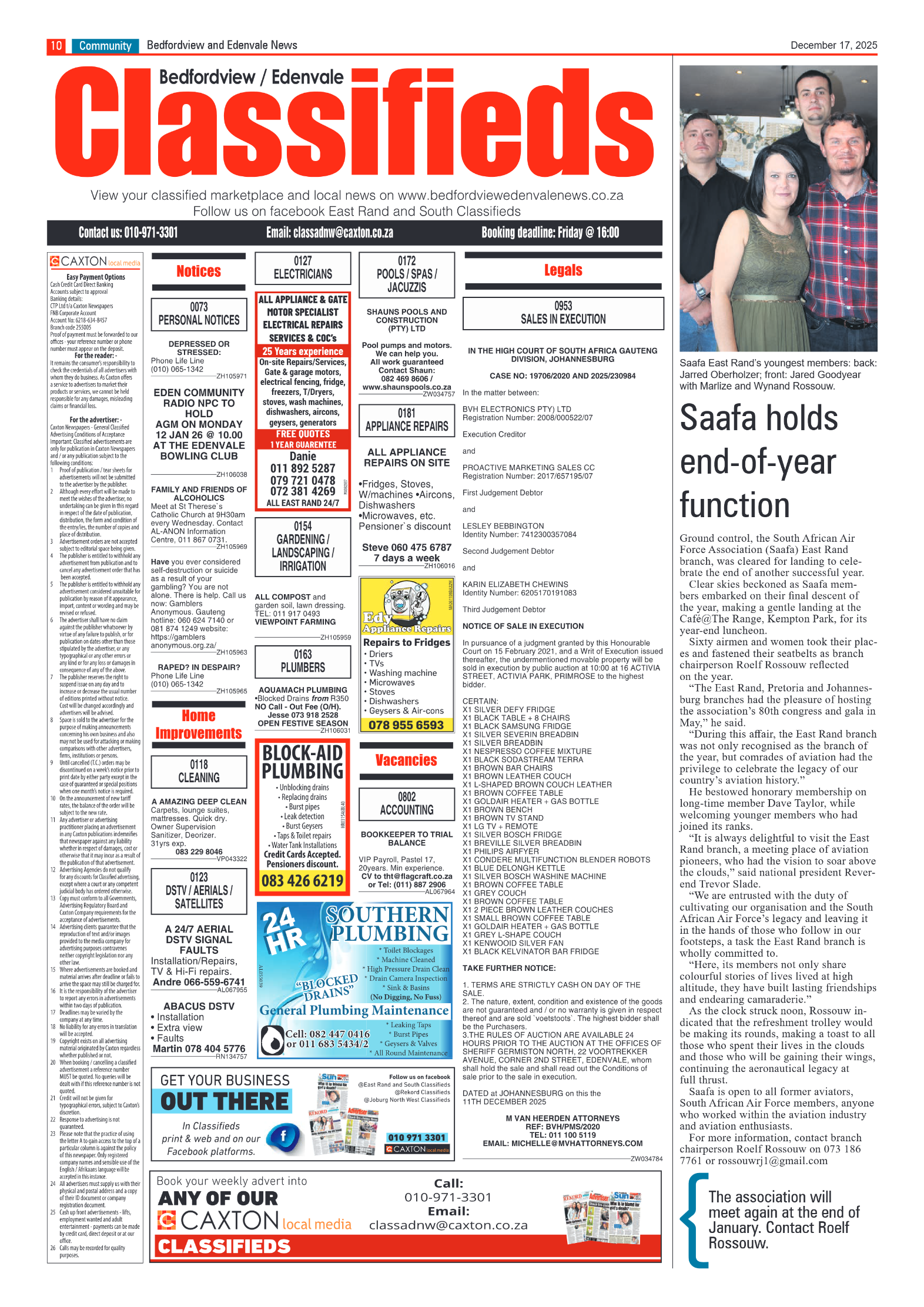 Bedfordview and Edenvale 17 December 2025 page 6