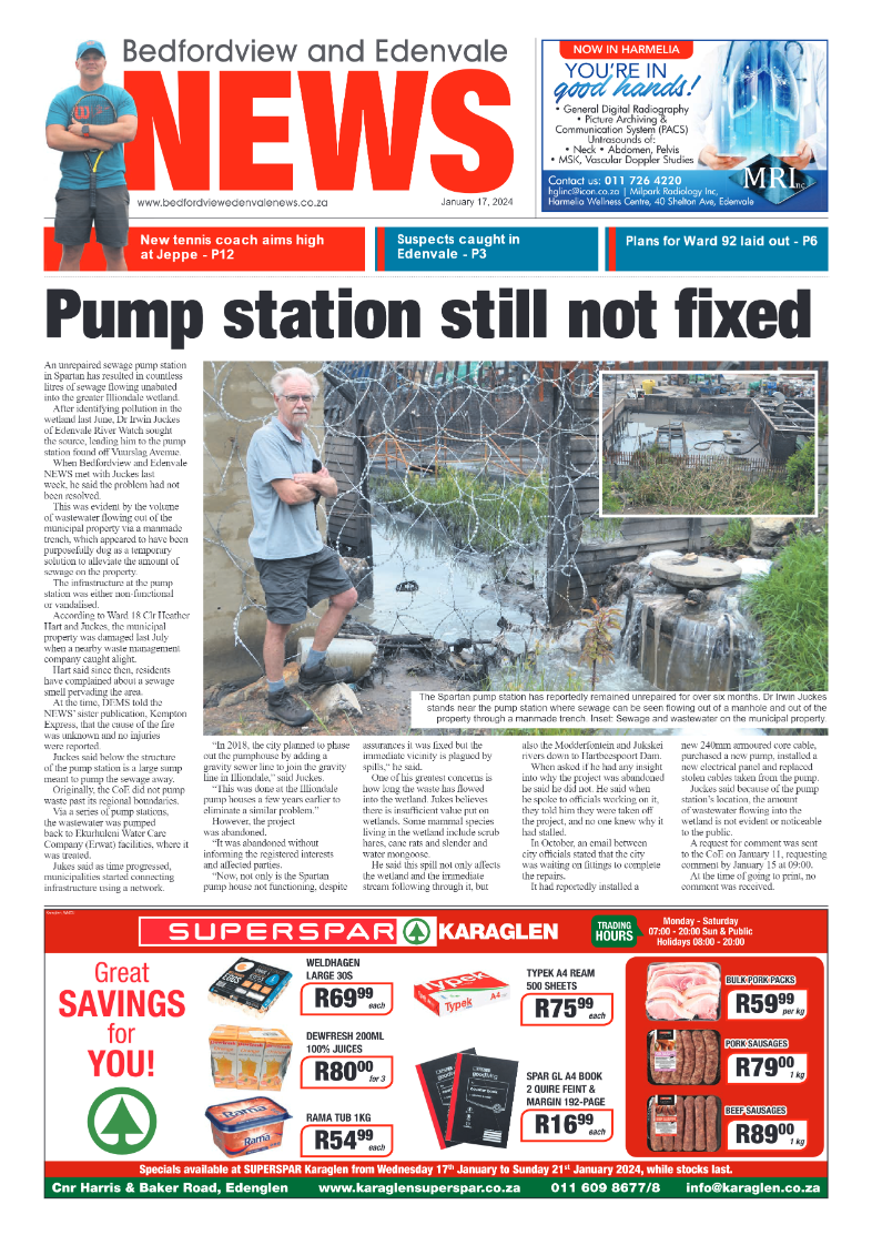 Bedfordview and Edenvale 17 January 2024 page 1