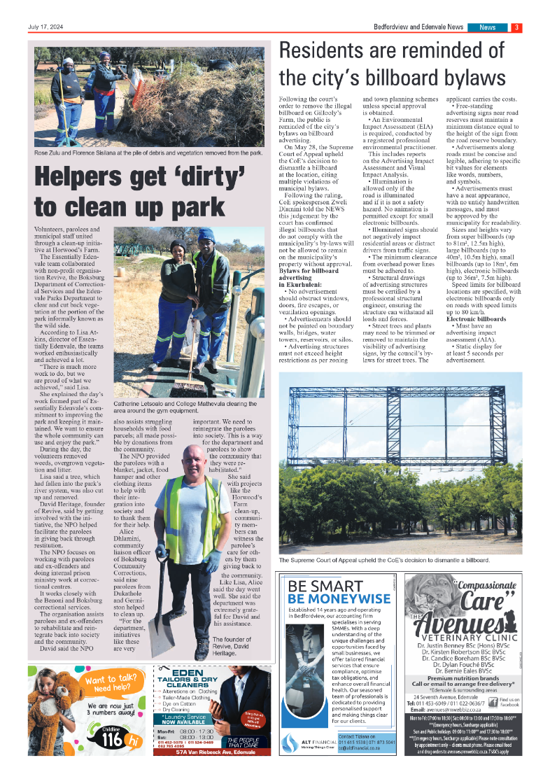 Bedfordview and Edenvale 17 July 2024 page 3