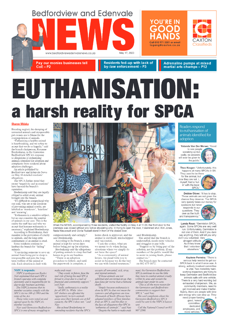 Bedfordview and Edenvale 17 May 2023 page 1