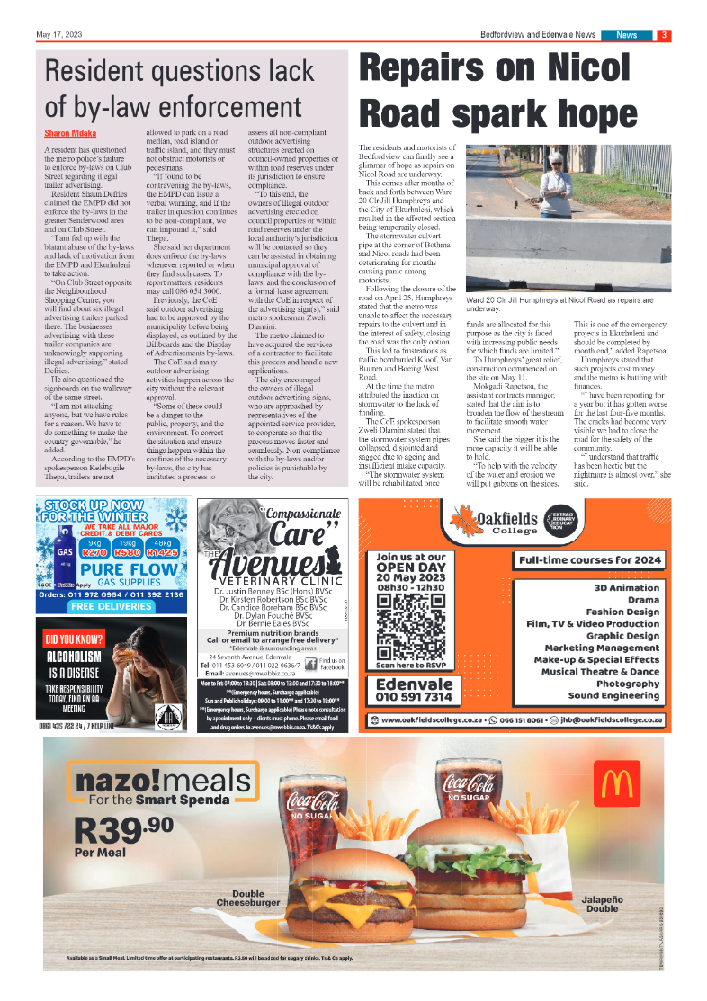 Bedfordview and Edenvale 17 May 2023 page 3