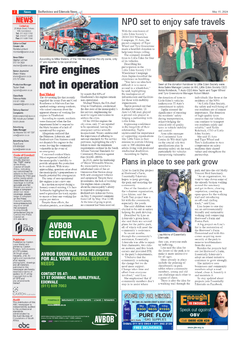 Bedfordview and Edenvale 17 May 2024 page 2