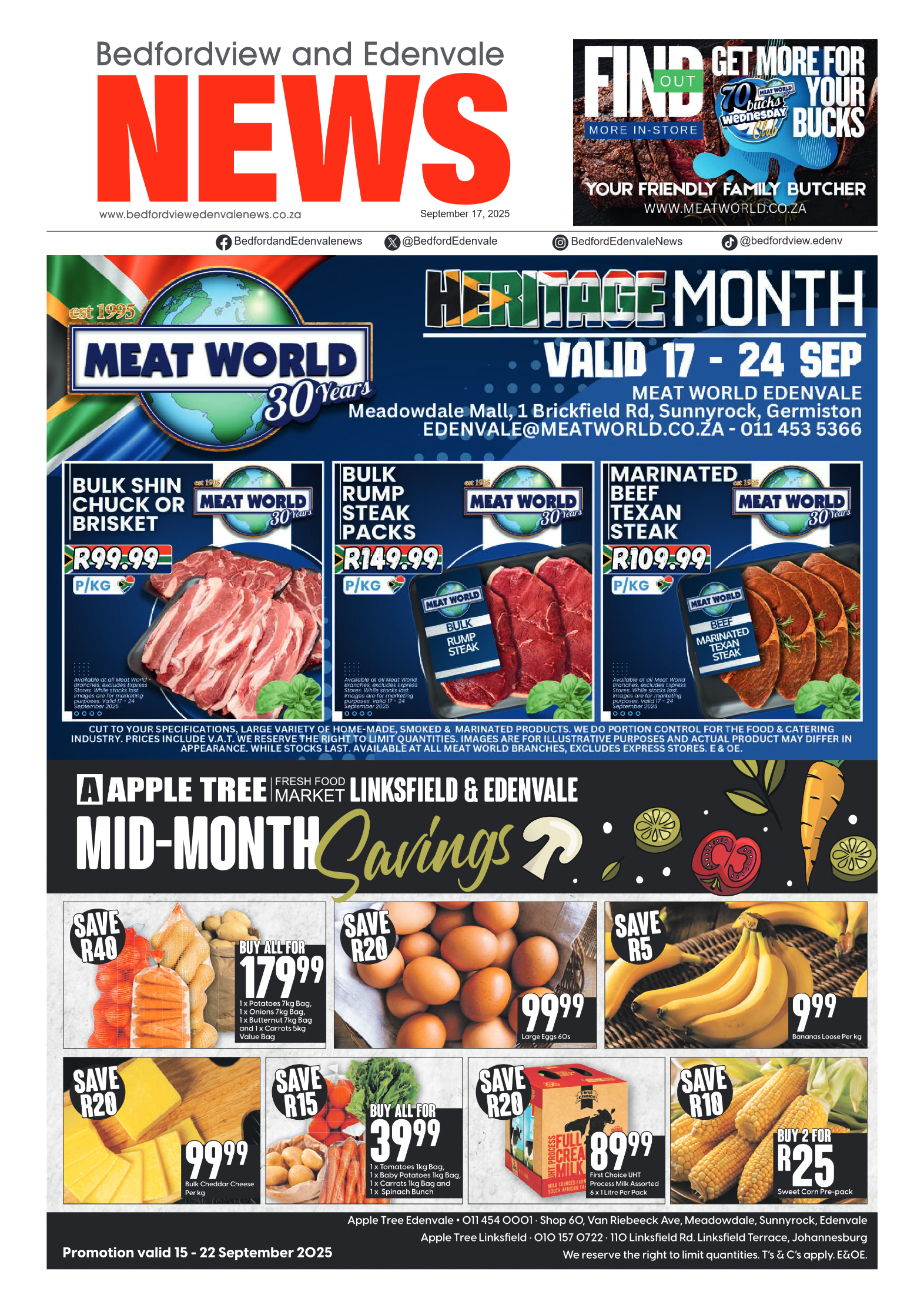 Bedfordview and Edenvale 17 September 2025 page 1