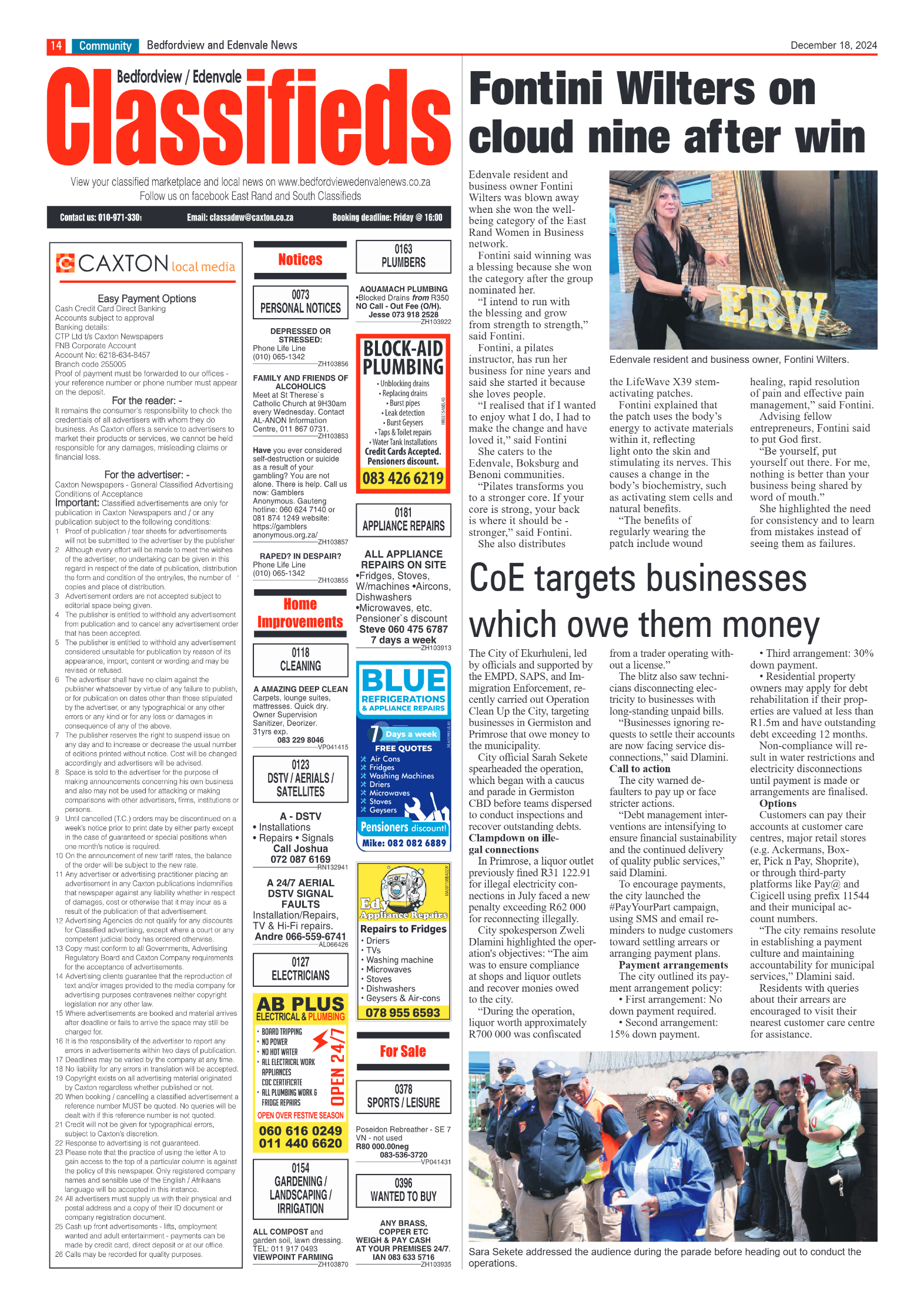 Bedfordview and Edenvale 18 December 2024 page 6