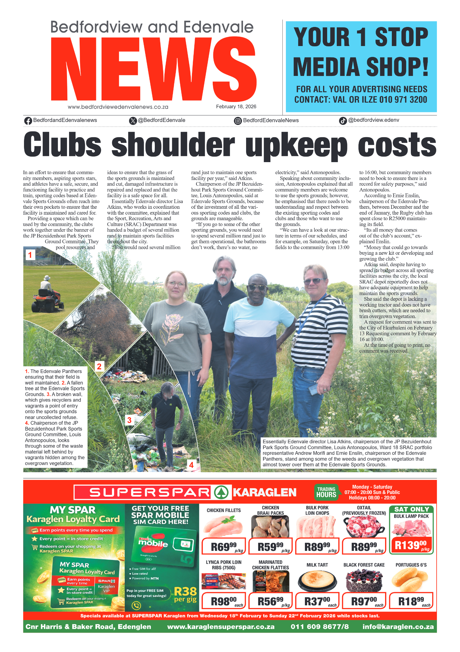 Bedfordview and Edenvale 18 February 2026 page 1