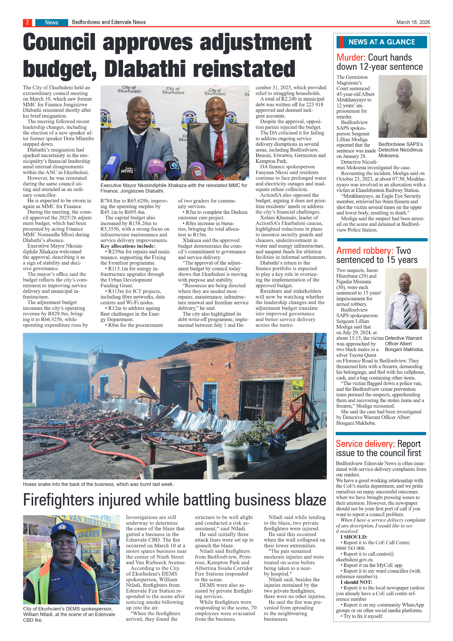Bedfordview and Edenvale 18 March 2026 page 2