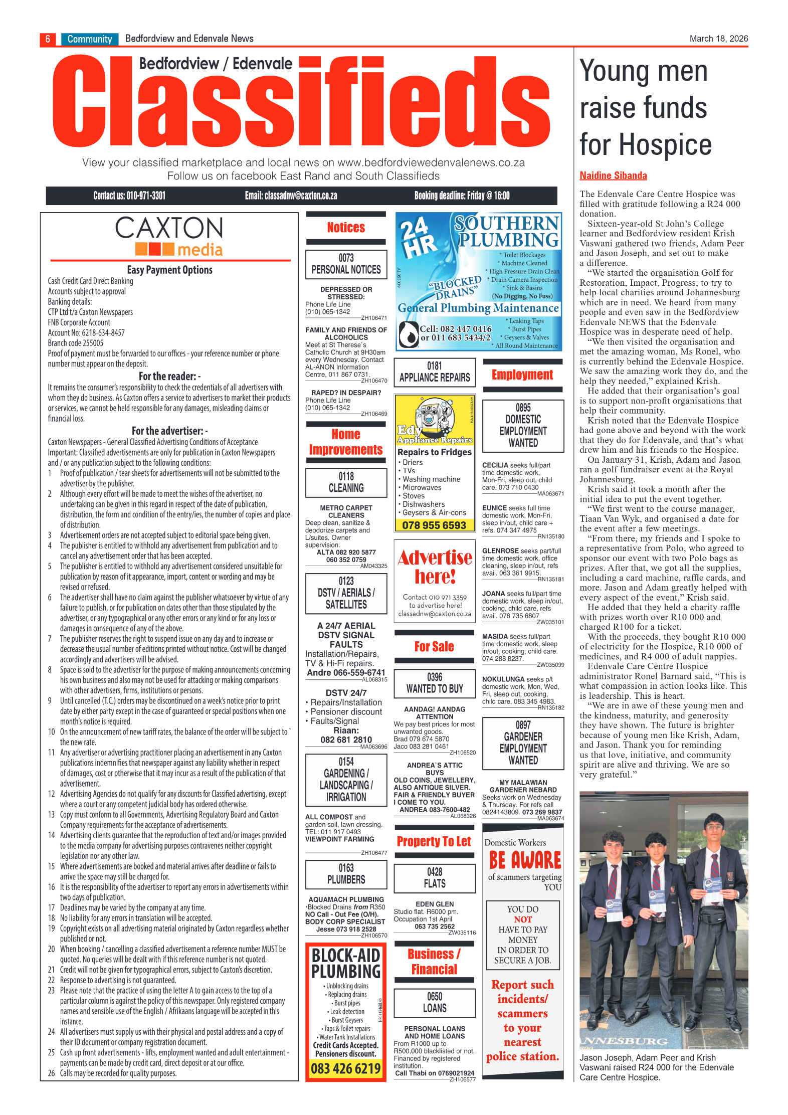 Bedfordview and Edenvale 18 March 2026 page 6