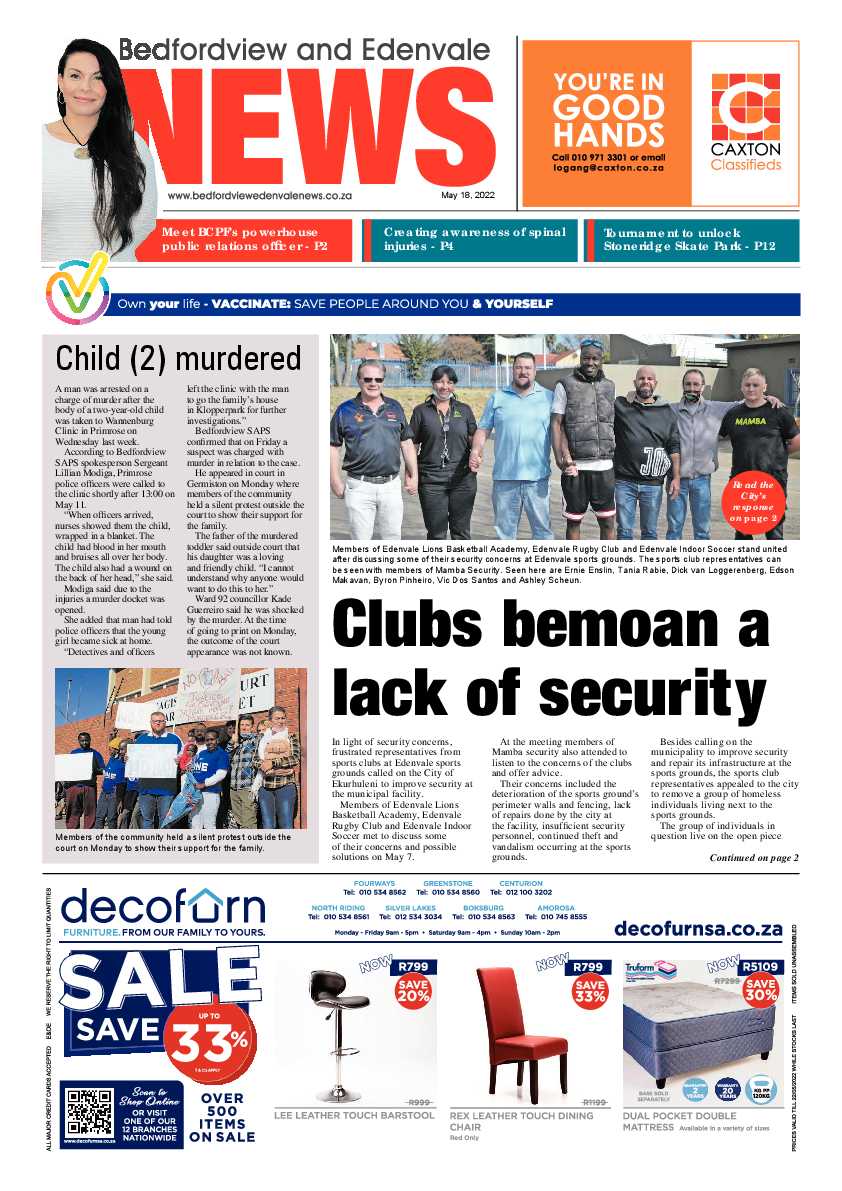 Bedfordview and Edenvale 18 May 2022 page 1