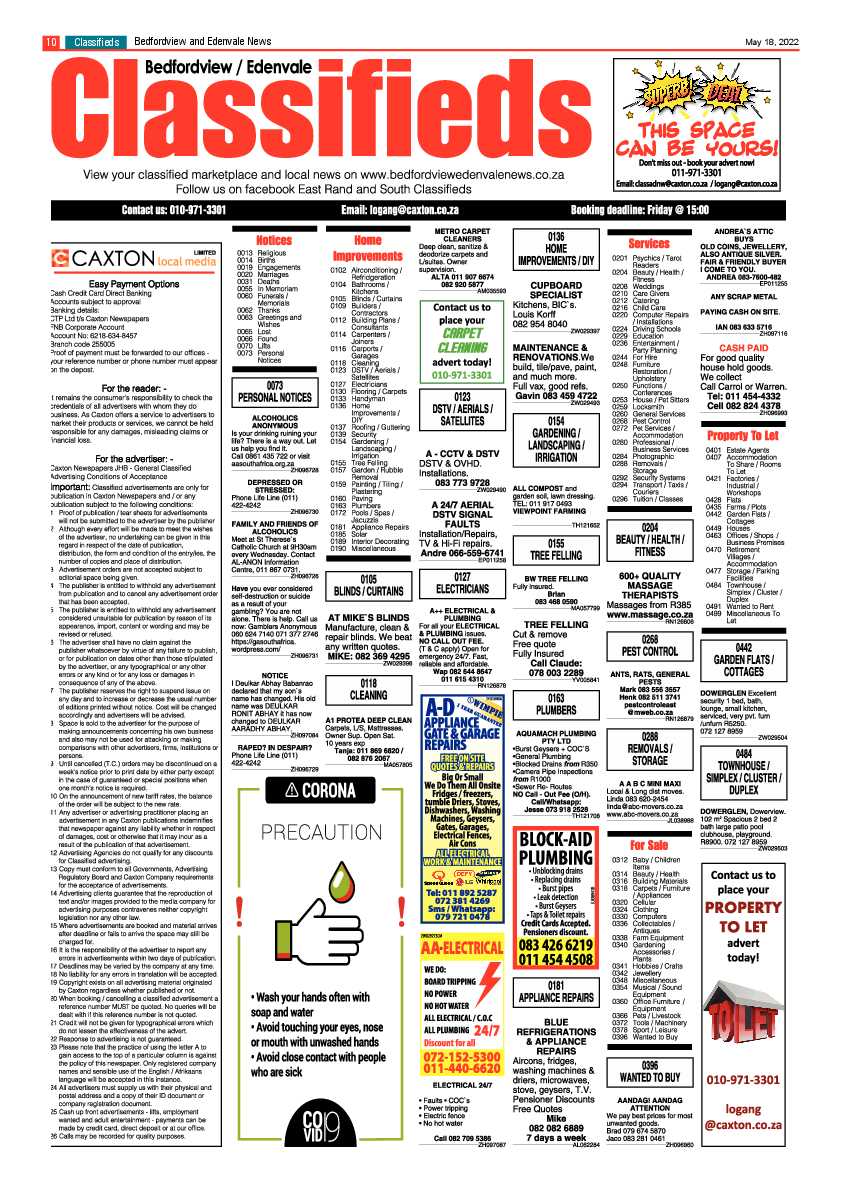 Bedfordview and Edenvale 18 May 2022 page 10