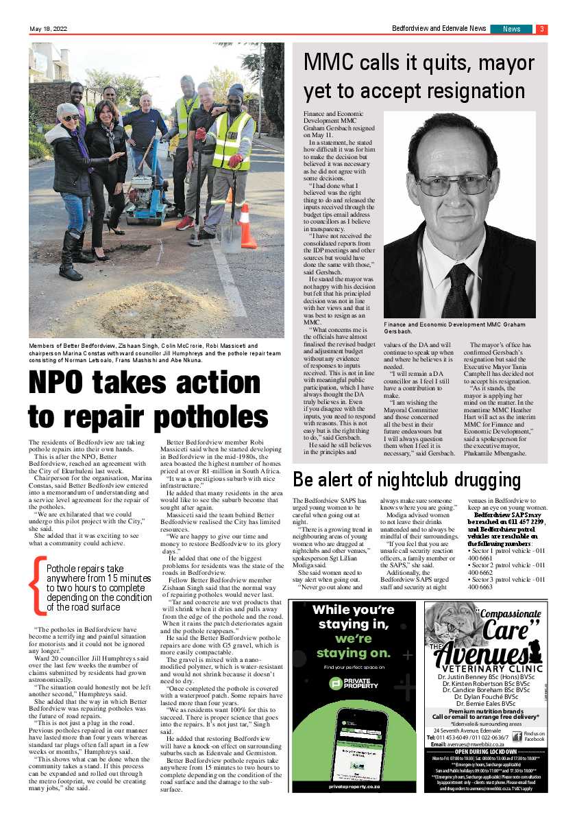 Bedfordview and Edenvale 18 May 2022 page 3