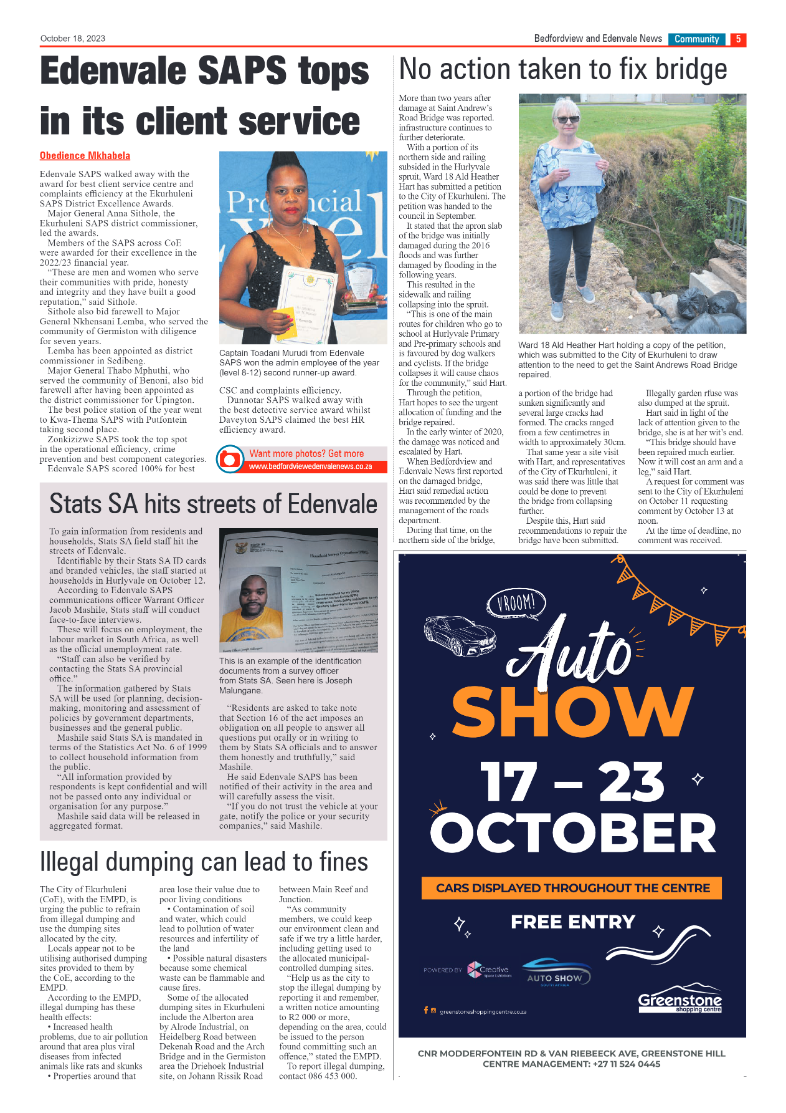 Bedfordview and Edenvale 18 October 2023 page 5