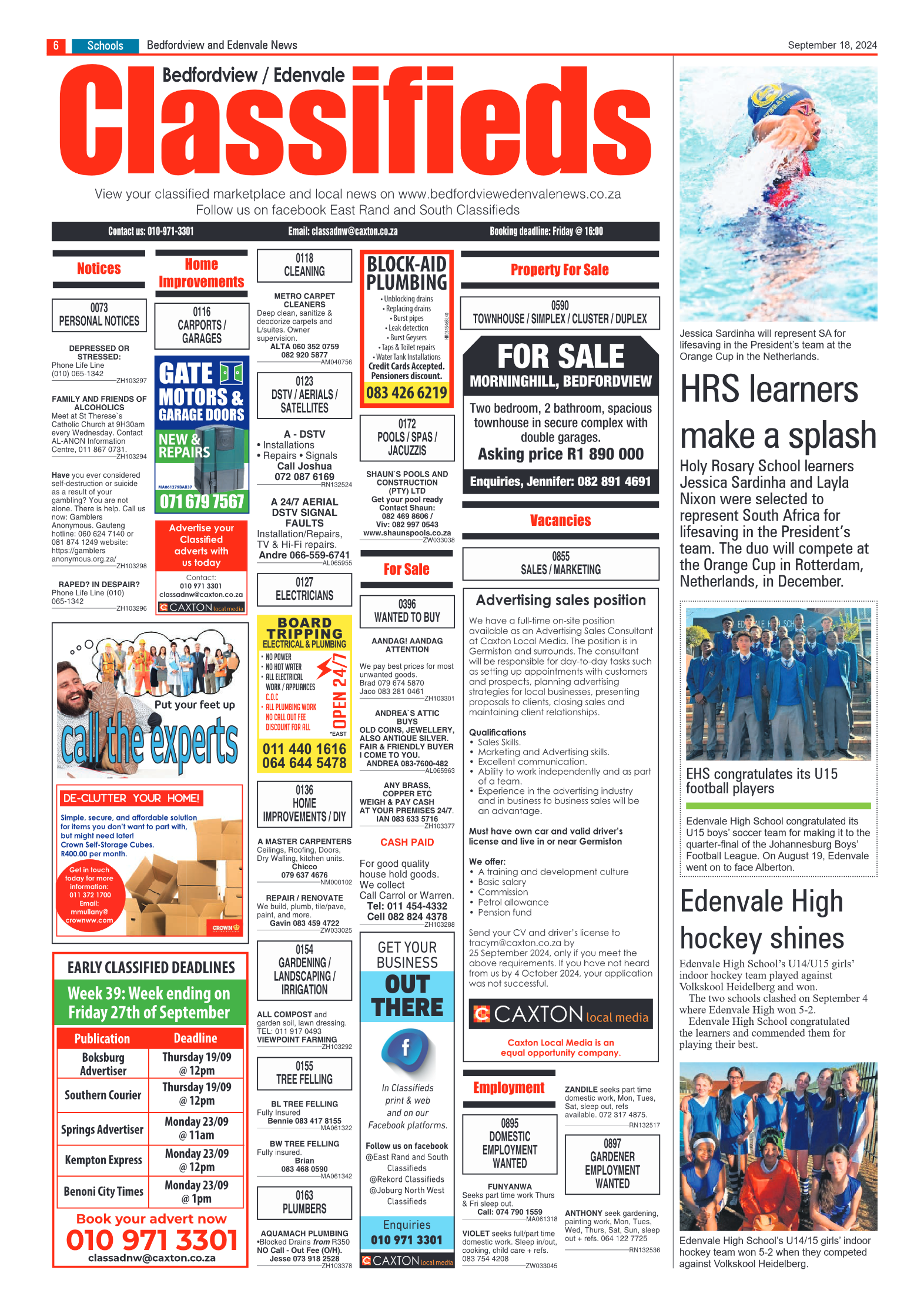 Bedfordview and Edenvale 18 September 2024 page 14