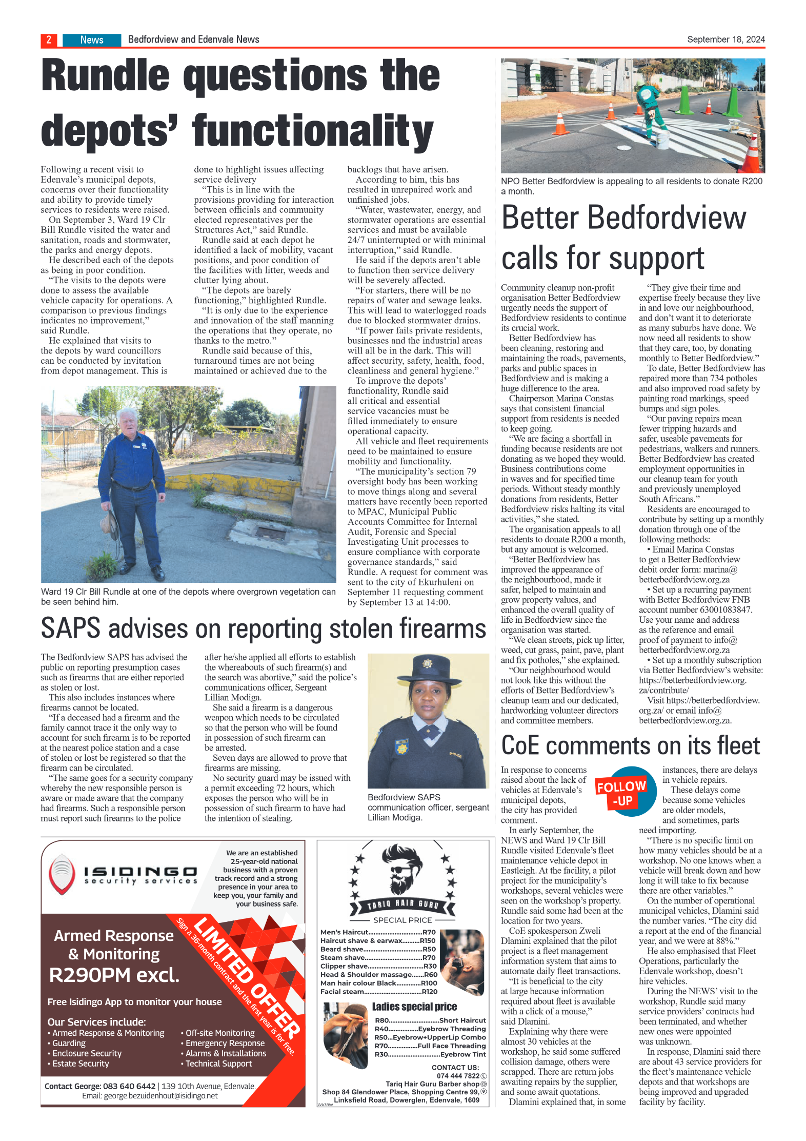 Bedfordview and Edenvale 18 September 2024 page 2
