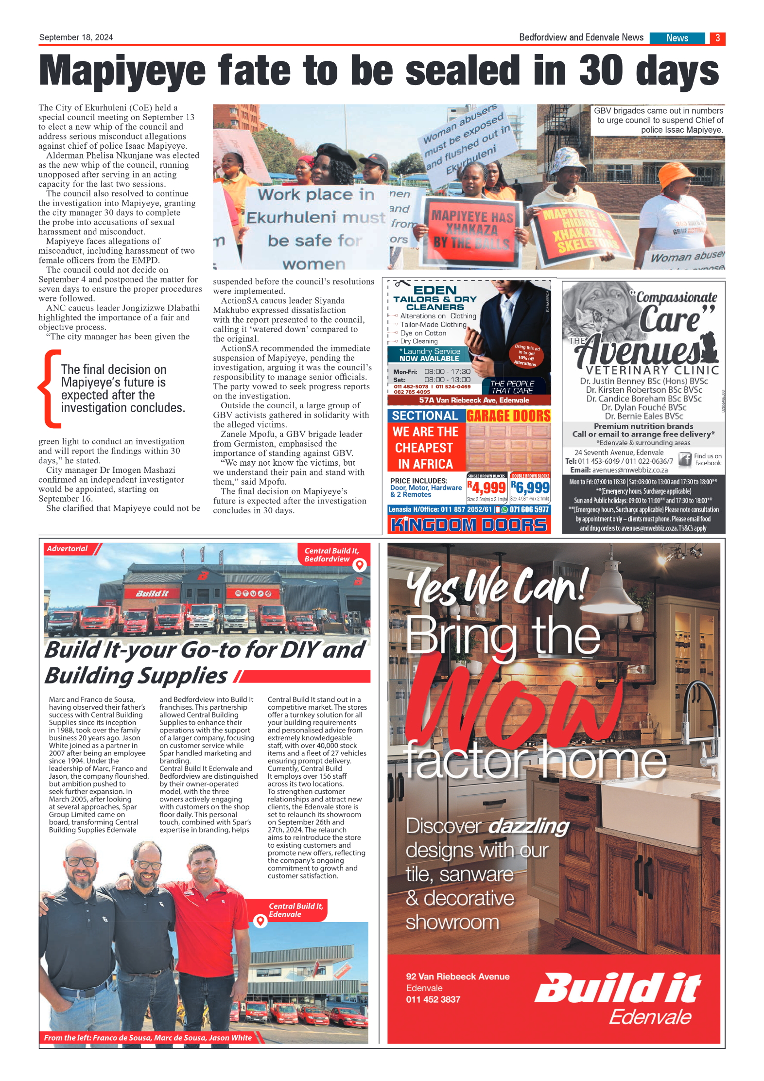 Bedfordview and Edenvale 18 September 2024 page 3
