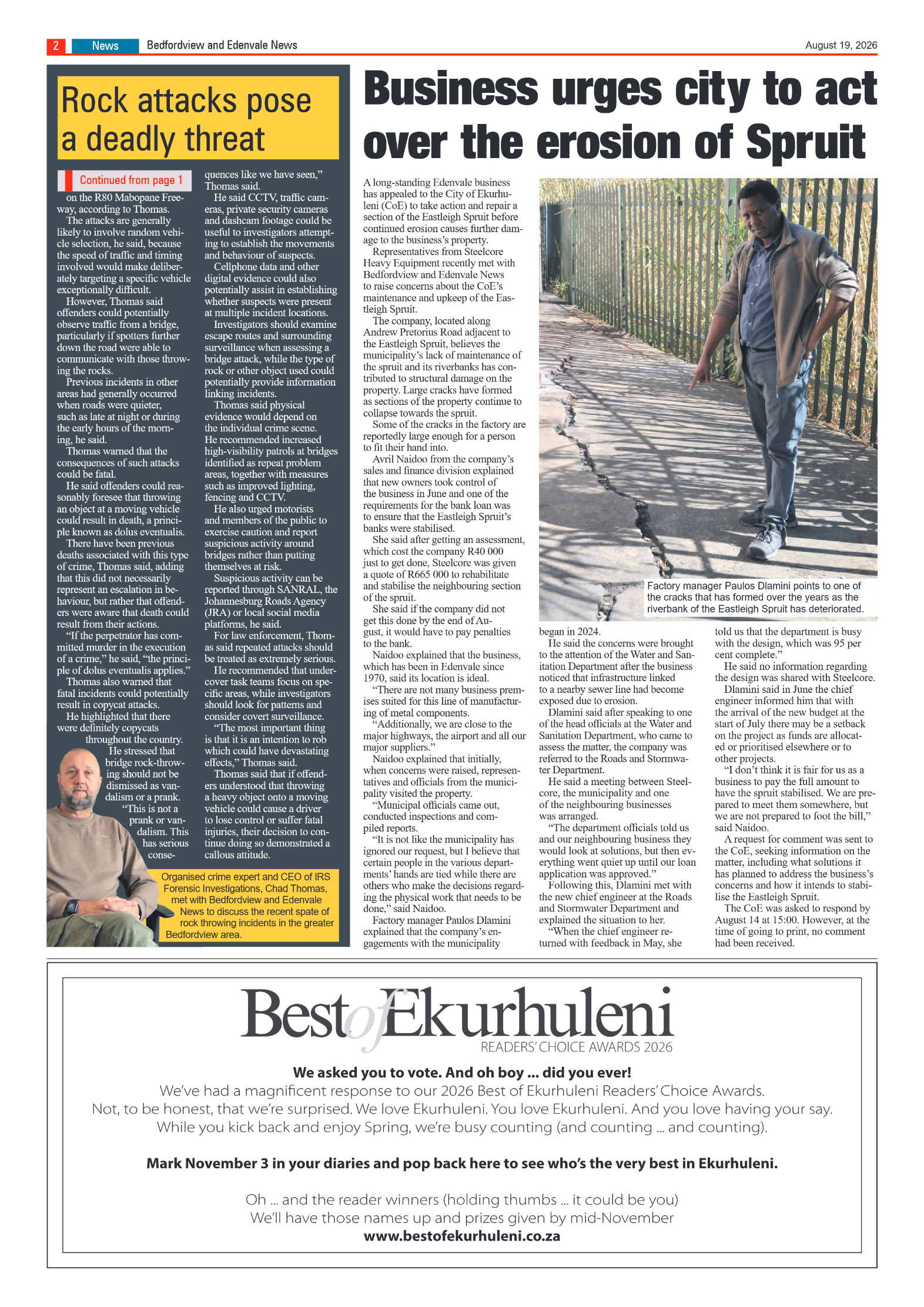 Bedfordview and Edenvale 19 August 2026 page 2