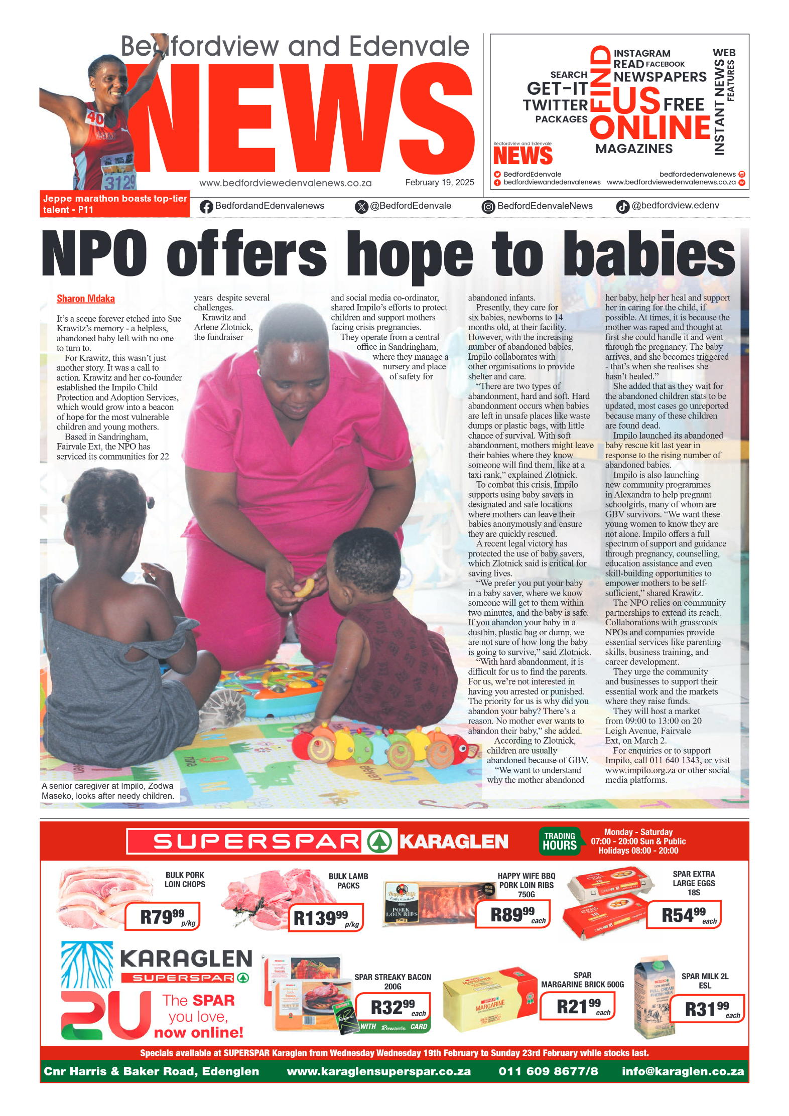 Bedfordview and Edenvale 19 February 2025 page 1