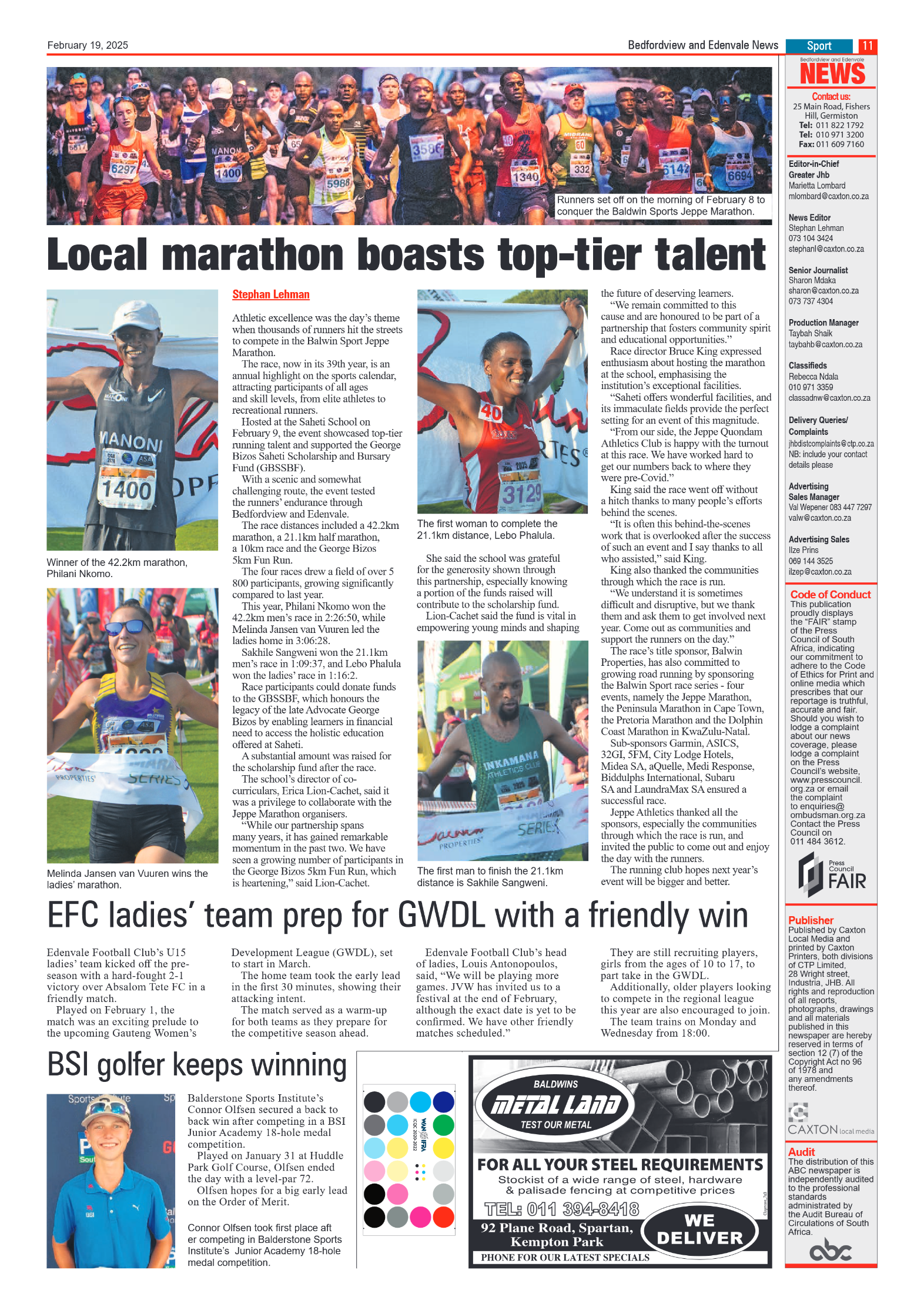 Bedfordview and Edenvale 19 February 2025 page 11