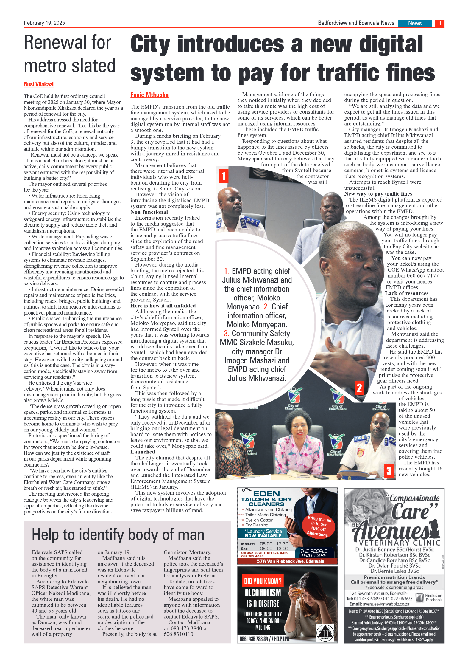 Bedfordview and Edenvale 19 February 2025 page 3