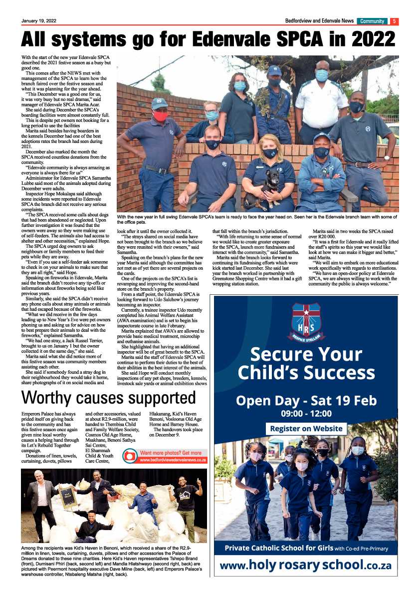 Bedfordview and Edenvale 19 Janaury 2022 page 5