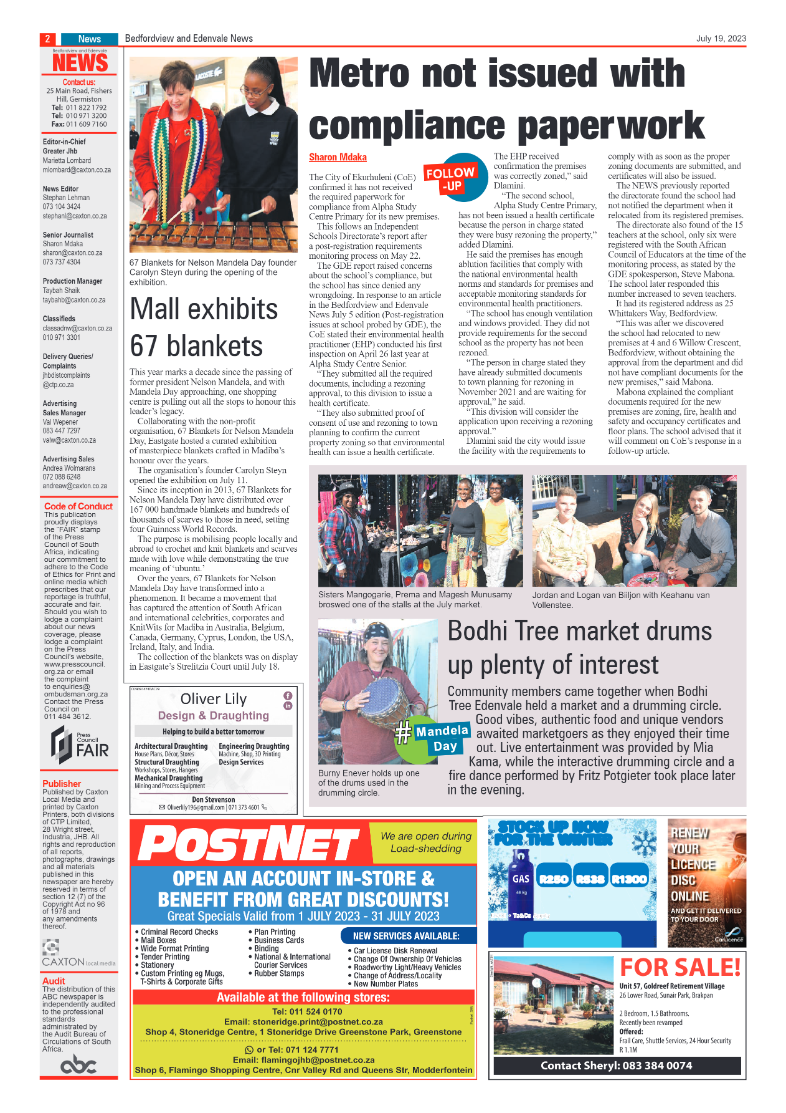 Bedfordview and Edenvale 19 July 2023 page 2