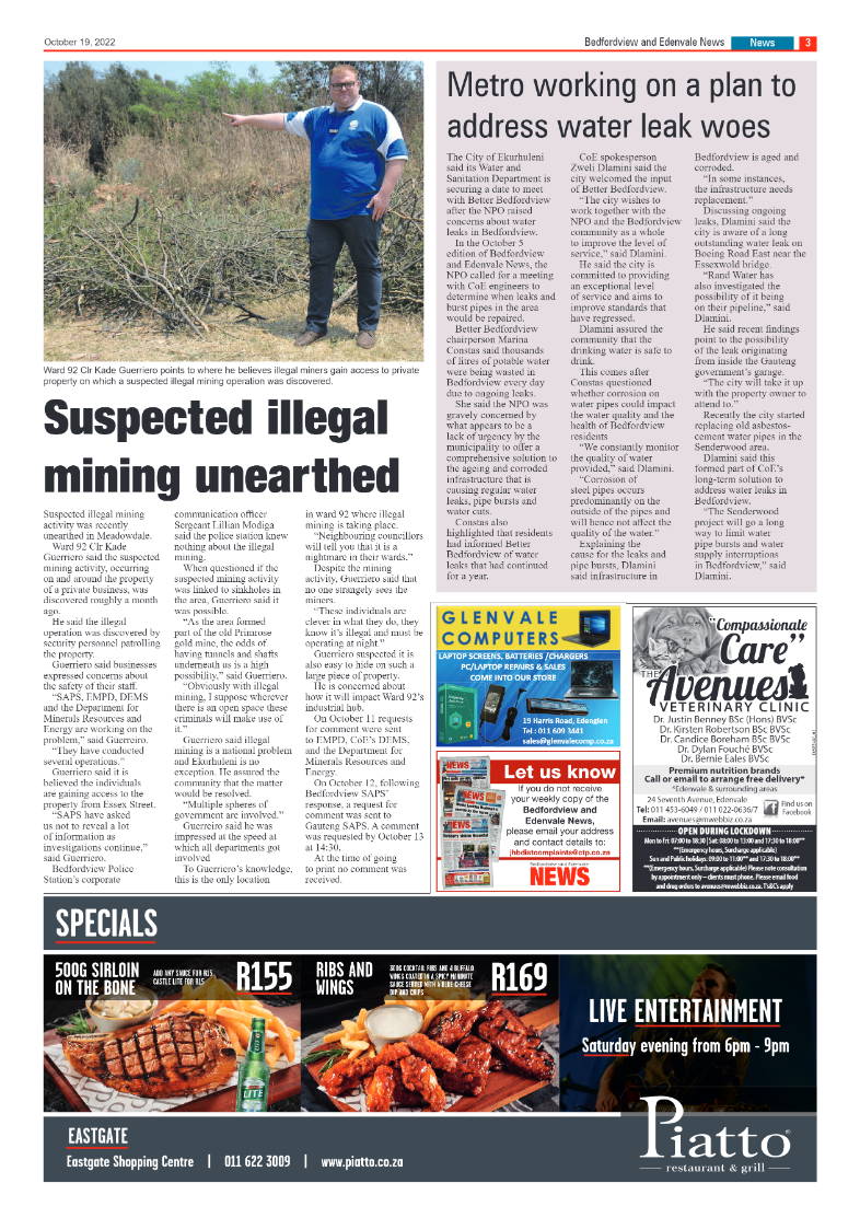 Bedfordview and Edenvale 19 October 2022 page 3