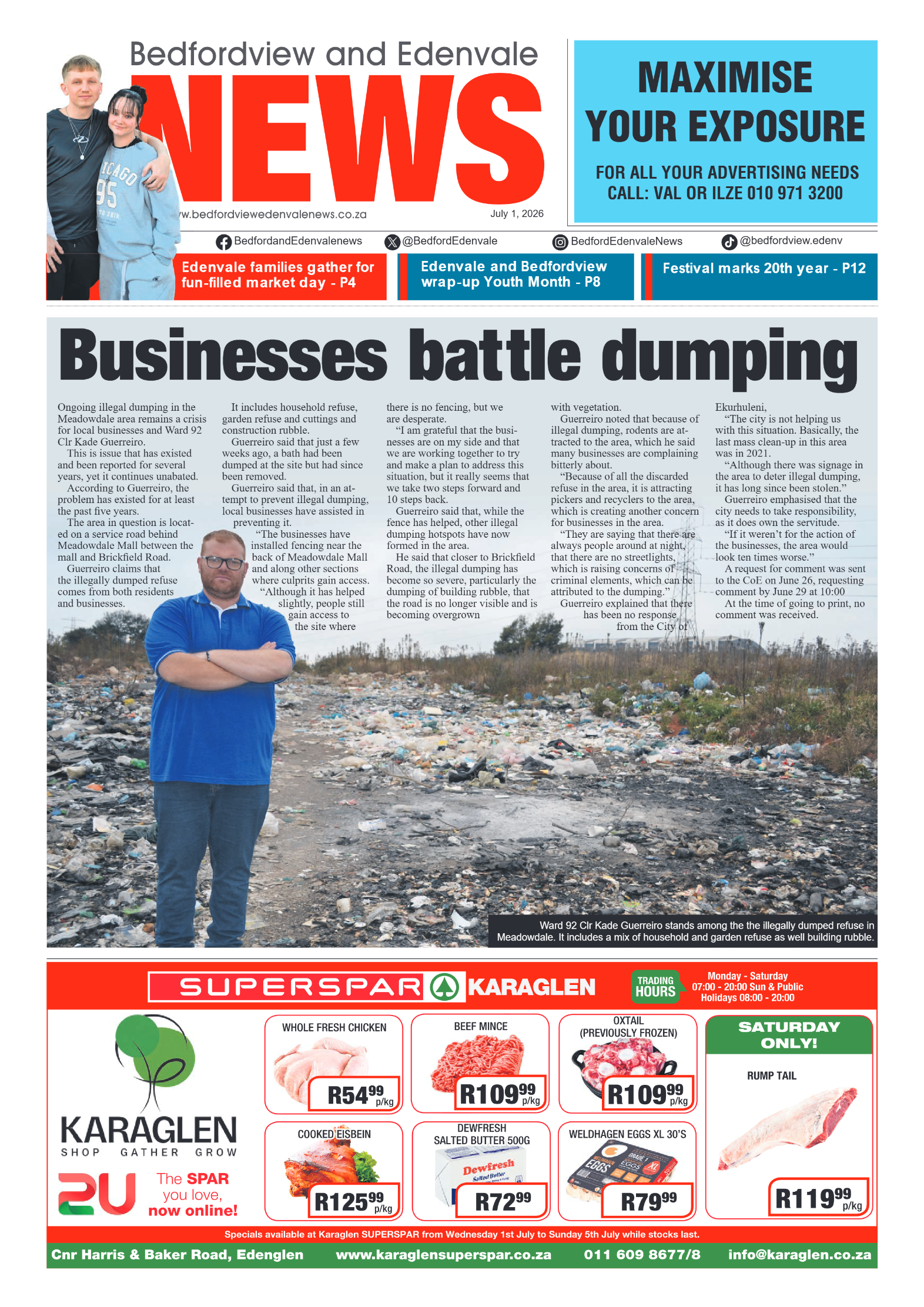 Bedfordview and Edenvale 1 July 2026 page 1